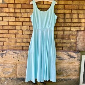 Vintage Cotton Midi Dress